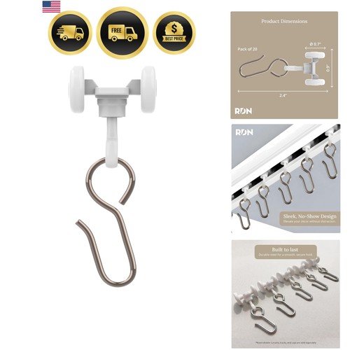 Ganci per binario tende - binario,