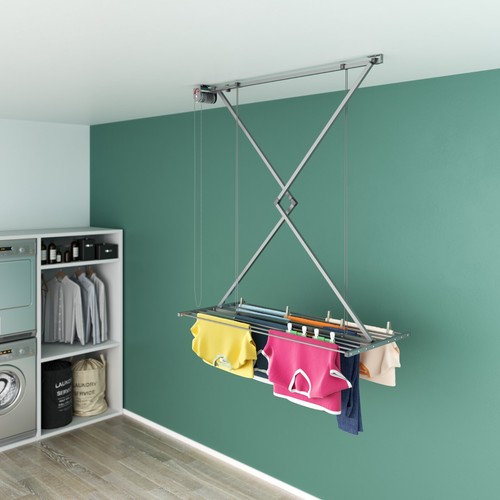 Stendibiancheria soffitto - a,