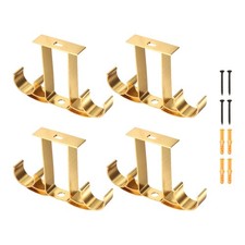 4Pz Supporto Asta Tenda da