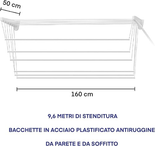 Stendibiancheria saliscendi - saliscendi, a